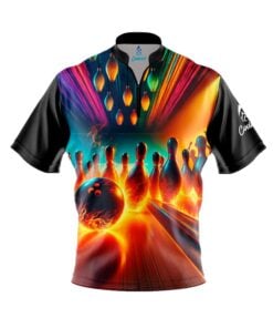 Fire Bowling Party Fast Track CoolWick Bowling Jersey