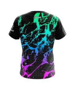 Alternative view of Geometric Graffiti CoolWick Bowling Jersey