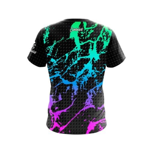 Geometric Graffiti CoolWick Bowling Jersey - Image 2