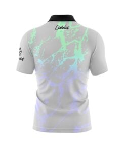 Alternative view of Grey Graffiti Fast Track CoolWick Bowling Jersey