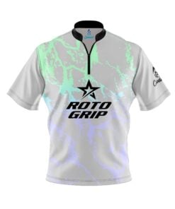 Grey Graffiti Fast Track CoolWick Bowling Jersey - Roto Grip