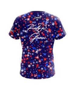 Alternative view of Roto Grip Kelly Gaines USA Stars CoolWick Bowling Jersey