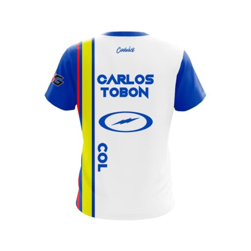 Storm Carlos Tobon Columbia CoolWick Bowling Jersey - Image 2