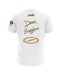 Alternative view of Storm Diana Zavjalova Gold White Glitter CoolWick Bowling Jersey
