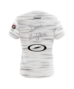 Alternative view of Storm Diana Zavjalova Heather White CoolWick Bowling Jersey