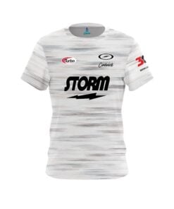 Storm Diana Zavjalova Heather White CoolWick Bowling Jersey