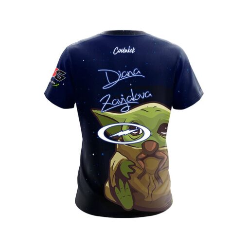 Storm Diana Zavjalova Midnight Cosmic Toddler CoolWick Bowling Jersey - Image 2