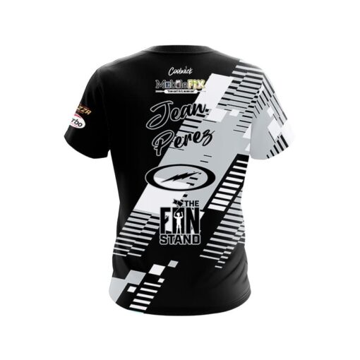 Storm Jean Perez Grey Sport Lines CoolWick Bowling Jersey - Image 2