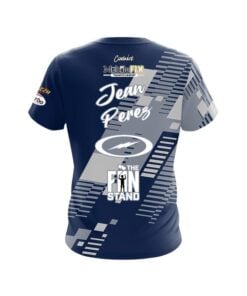 Alternative view of Storm Jean Perez Navy Grey Sport Lines CoolWick Bowling Jersey