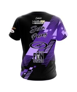 Alternative view of Storm Jean Perez Purple Sport Lines CoolWick Bowling Jersey
