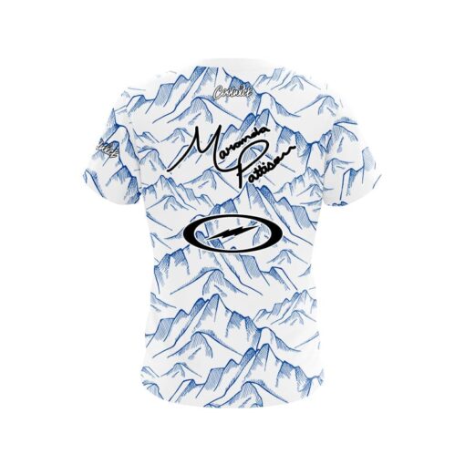 Storm Maranda Pattison Blue Mountains CoolWick Bowling Jersey - Image 2