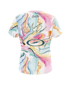 Alternative view of Storm Maranda Pattison Wavy Lines CoolWick Bowling Jersey