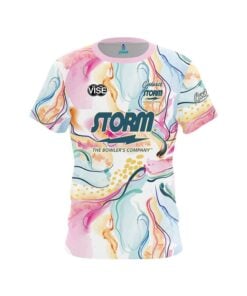 Storm Maranda Pattison Wavy Lines CoolWick Bowling Jersey
