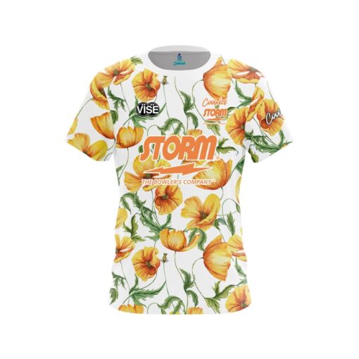 Storm Maranda Pattison Poppy CoolWick Bowling Jersey