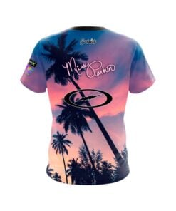 Alternative view of Storm Missy Parkin Palm Pink CoolWick Bowling Jersey