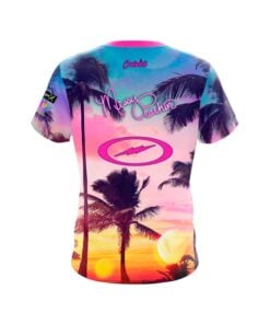 Alternative view of Storm Missy Parkin Palm Sunrise CoolWick Bowling Jersey