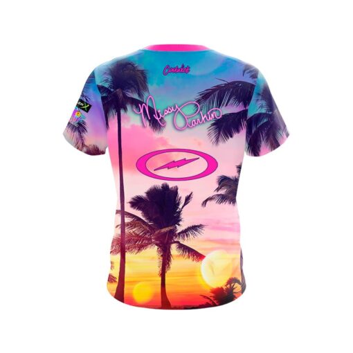 Storm Missy Parkin Palm Sunrise CoolWick Bowling Jersey - Image 2