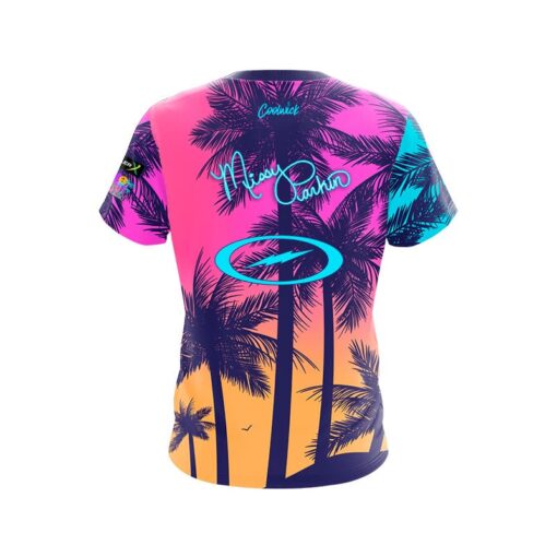 Storm Missy Parkin Pastel Palm CoolWick Bowling Jersey - Image 2