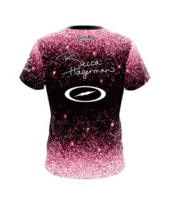 Alternative view of Storm Rebecca Hagerman Hazy Pink Sparkles CoolWick Bowling Jersey