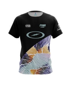 Storm Rebecca Hagerman Watercolor Floral CoolWick Bowling Jersey