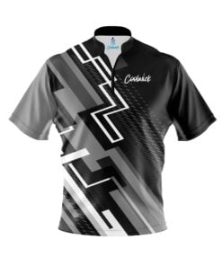 CoolWick Elite Grey Dynamo Sash Zip Jersey
