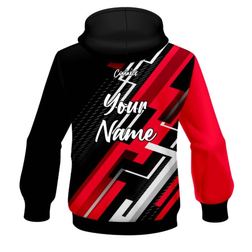 CoolWick Elite Red Dynamo Hoodie - Image 2