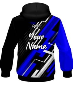 Alternative view of CoolWick Elite Blue Dynamo Hoodie