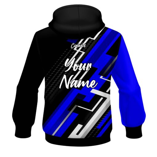 CoolWick Elite Blue Dynamo Hoodie - Image 2