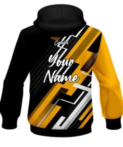 Alternative view of CoolWick Elite Yellow Dynamo Hoodie