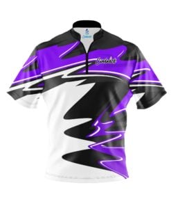 CoolWick Elite Purple Pinnacle Sash Zip Jersey