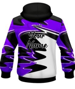 Alternative view of CoolWick Elite Purple Pinnacle Hoodie