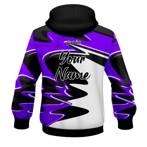 CoolWick Elite Purple Pinnacle Hoodie - Image 2