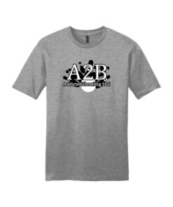 A2B Addicted2Bowling Monochrome Unisex CoolWick Bowling T-Shirt