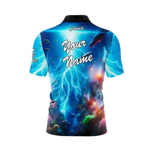 Deep Water Fast Track CoolWick Bowling Jersey - Image 3