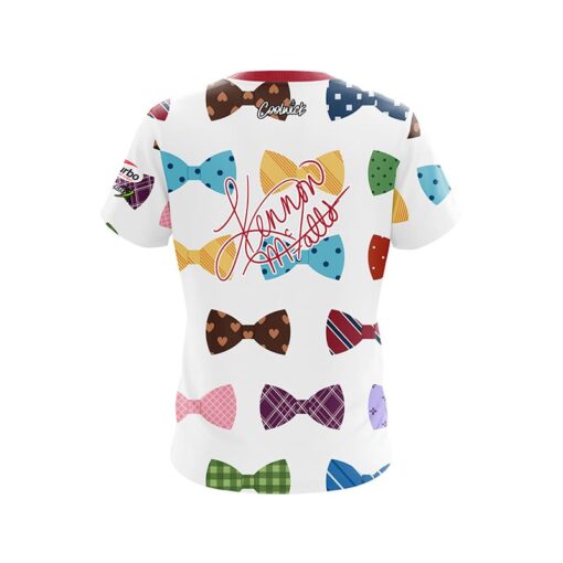 Ebonite Kennon McFalls Bow Tie CoolWick Bowling Jersey - Image 2