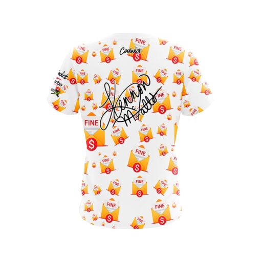 Ebonite Kennon McFalls Fines CoolWick Bowling Jersey - Image 2