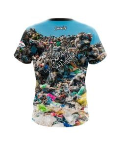 Alternative view of Ebonite Kennon McFalls Garbage Dump CoolWick Bowling Jersey