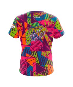 Alternative view of Ebonite Kennon McFalls Retro Zig Zag CoolWick Bowling Jersey