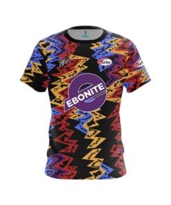 Ebonite Kennon McFalls Tribal Zig Zag CoolWick Bowling Jersey