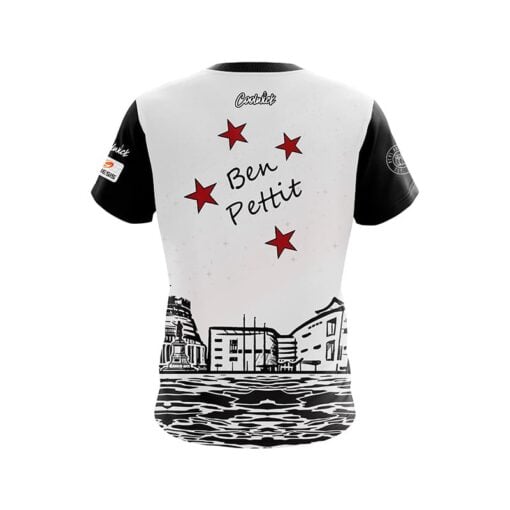 Hammer Ben Pettit Wellington White CoolWick Bowling Jersey - Image 2
