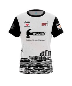 Hammer Ben Pettit Wellington White CoolWick Bowling Jersey