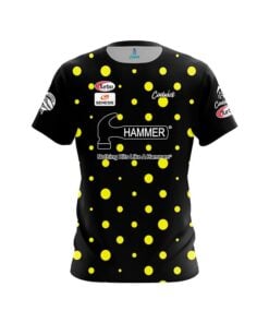 Hammer William Welch Yellow Dots CoolWick Bowling Jersey
