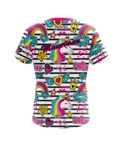 Alternative view of Jennifer Mauerman Magical Unicorn CoolWick Bowling Jersey