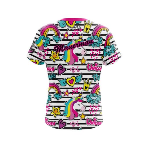 Jennifer Mauerman Magical Unicorn CoolWick Bowling Jersey - Image 2