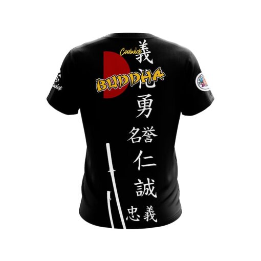 Nelson Tellames Buddha Samurai CoolWick Bowling Jersey - Image 2