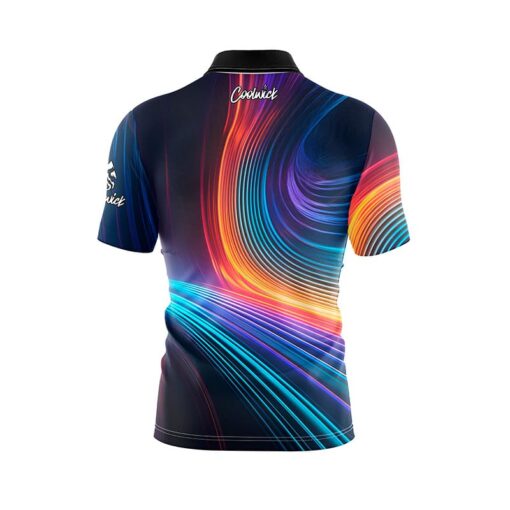 Ball Shape Fast Track CoolWick Bowling Jersey - Image 2