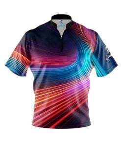 Ball Shape Fast Track CoolWick Bowling Jersey