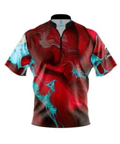 Bloody Teal Fast Track CoolWick Bowling Jersey