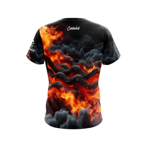 On The Burn CoolWick Bowling Jersey - Image 2