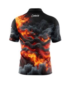 Alternative view of On The Burn Fast Track CoolWick Bowling Jersey